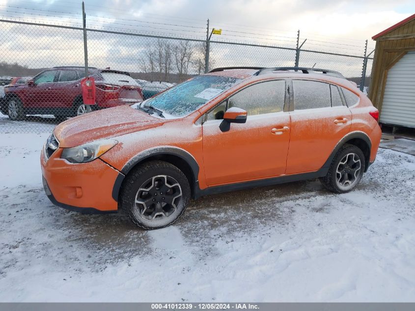 2015 Subaru Xv Crosstrek 2.0I Limited VIN: JF2GPAMC3FH308358 Lot: 41012339