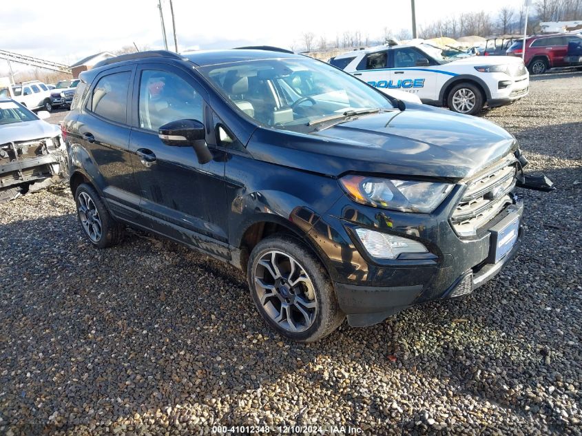 2020 Ford Ecosport, Ses