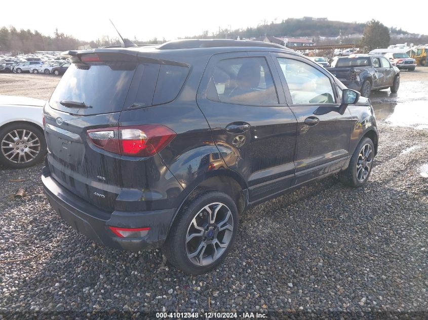 VIN MAJ6S3JL3LC368650 2020 Ford Ecosport, Ses no.4