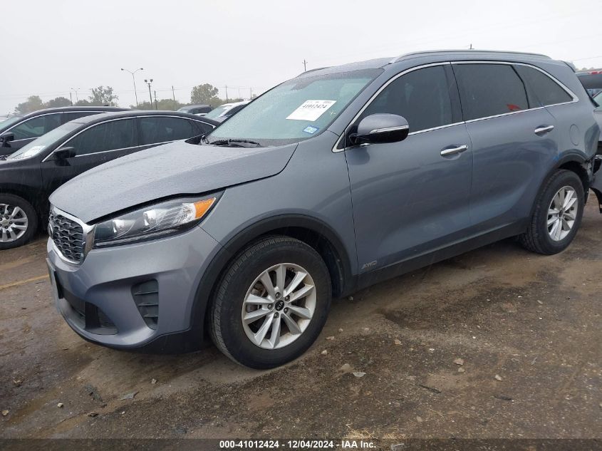 VIN 5XYPGDA32KG604950 2019 KIA SORENTO no.2