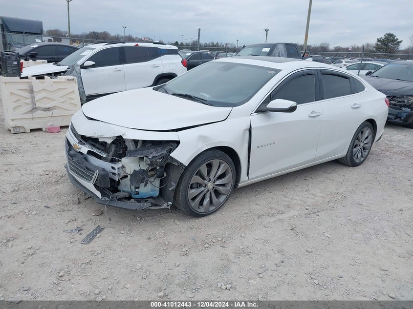2016 CHEVROLET MALIBU VIN: 1G1ZH5SX6GF332791