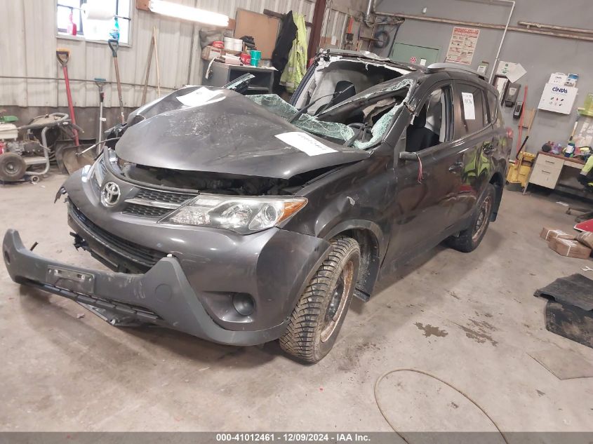 VIN JTMBFREV2EJ009722 2014 Toyota RAV4, LE no.2