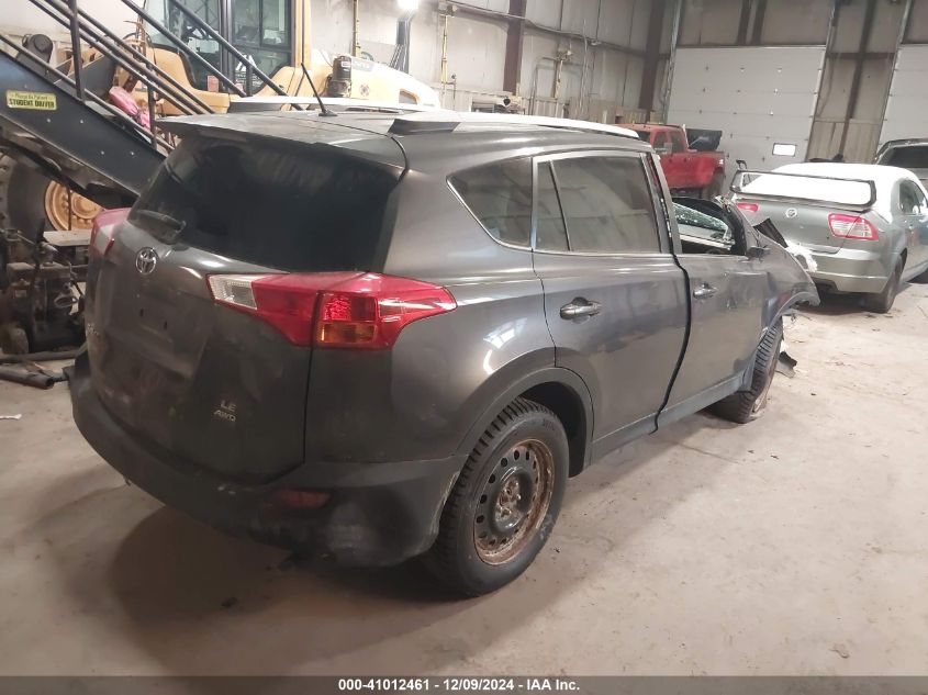 VIN JTMBFREV2EJ009722 2014 Toyota RAV4, LE no.4