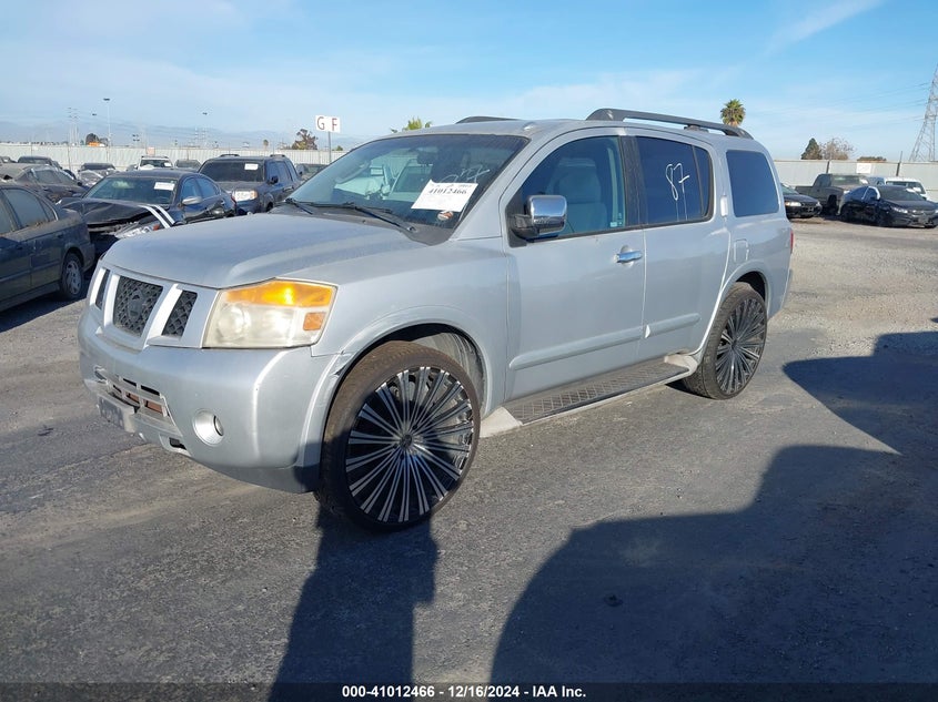Vin: 5n1aaond2bn613672, lot: 41502361, nissan armada sv/sl/platinum 20112