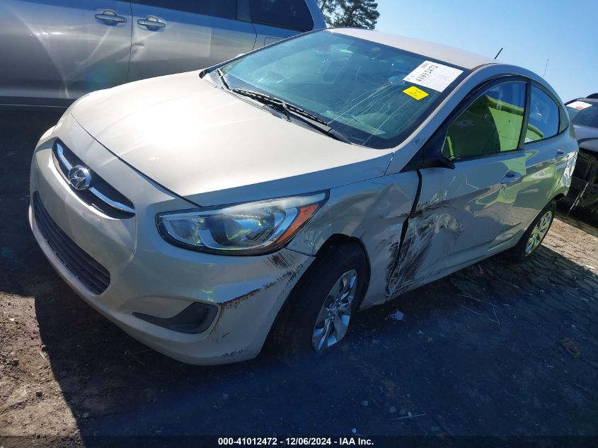 VIN KMHCT4AE3HU201932 2017 Hyundai Accent, SE no.2