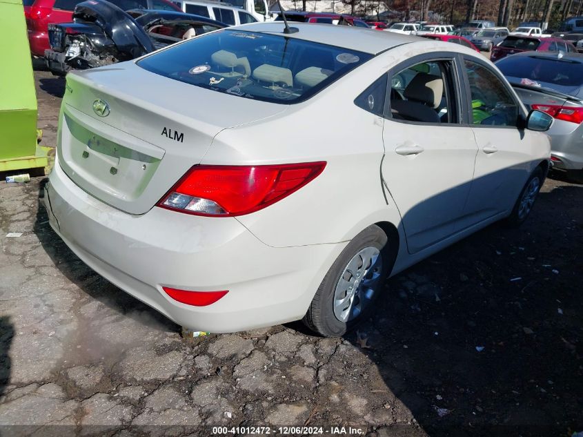 VIN KMHCT4AE3HU201932 2017 Hyundai Accent, SE no.4