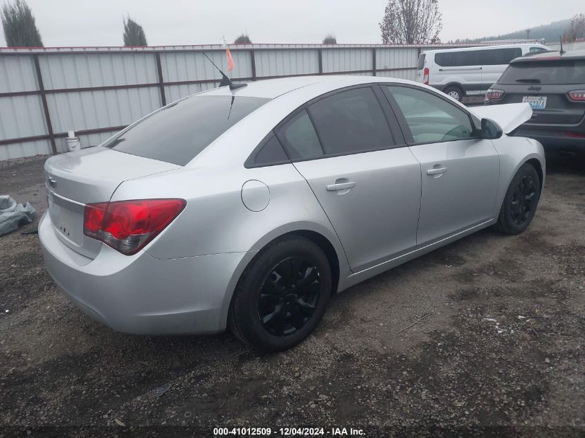 VIN 1G1PA5SG9D7279960 2013 Chevrolet Cruze, Ls Auto no.4