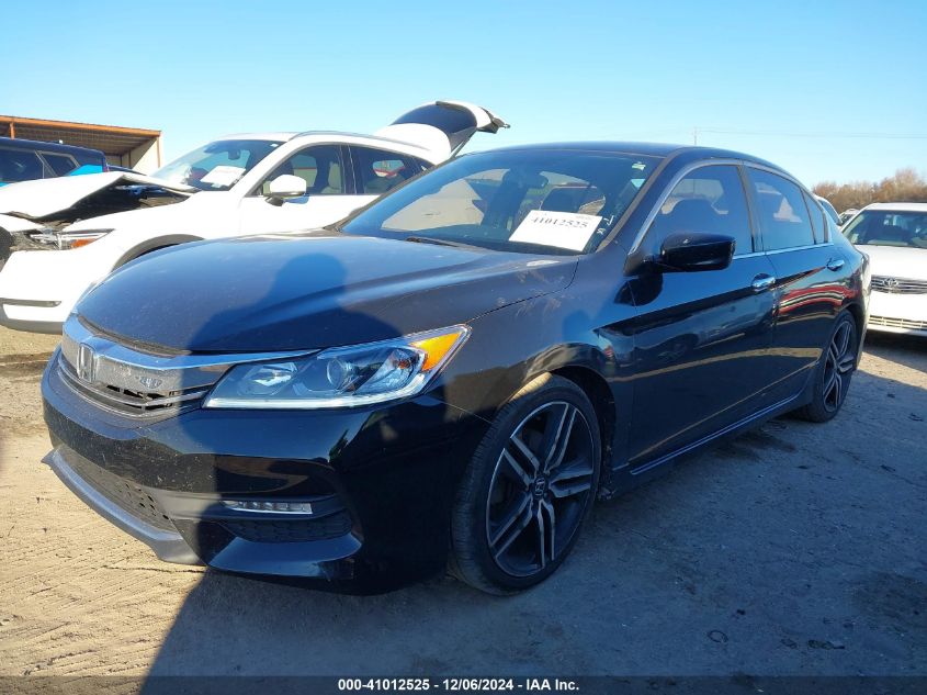 VIN 1HGCR2F10HA181364 2017 Honda Accord, Sport Se no.2