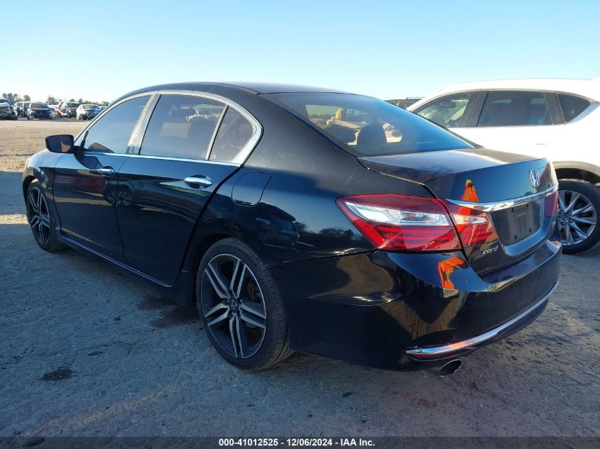 VIN 1HGCR2F10HA181364 2017 Honda Accord, Sport Se no.3