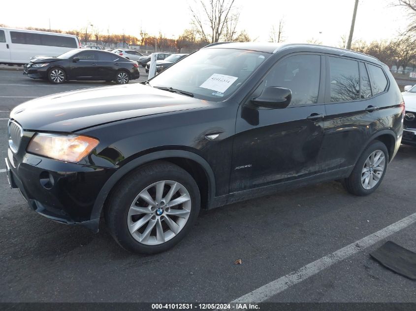 VIN 5UXWX9C56E0D14200 2014 BMW X3 no.2