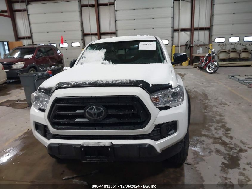 2022 Toyota Tacoma Sr V6 VIN: 3TYRZ5CN3NT021239 Lot: 41012551