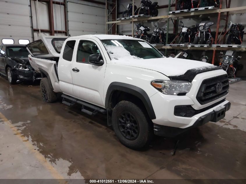 2022 Toyota Tacoma Sr V6 VIN: 3TYRZ5CN3NT021239 Lot: 41012551