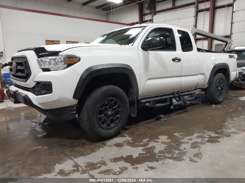 2022 Toyota Tacoma Sr V6 VIN: 3TYRZ5CN3NT021239 Lot: 41012551