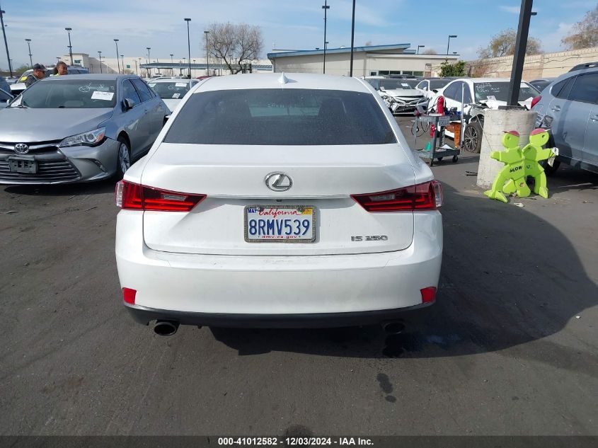 VIN JTHBF1D26E5036728 2014 Lexus IS, 250 no.17