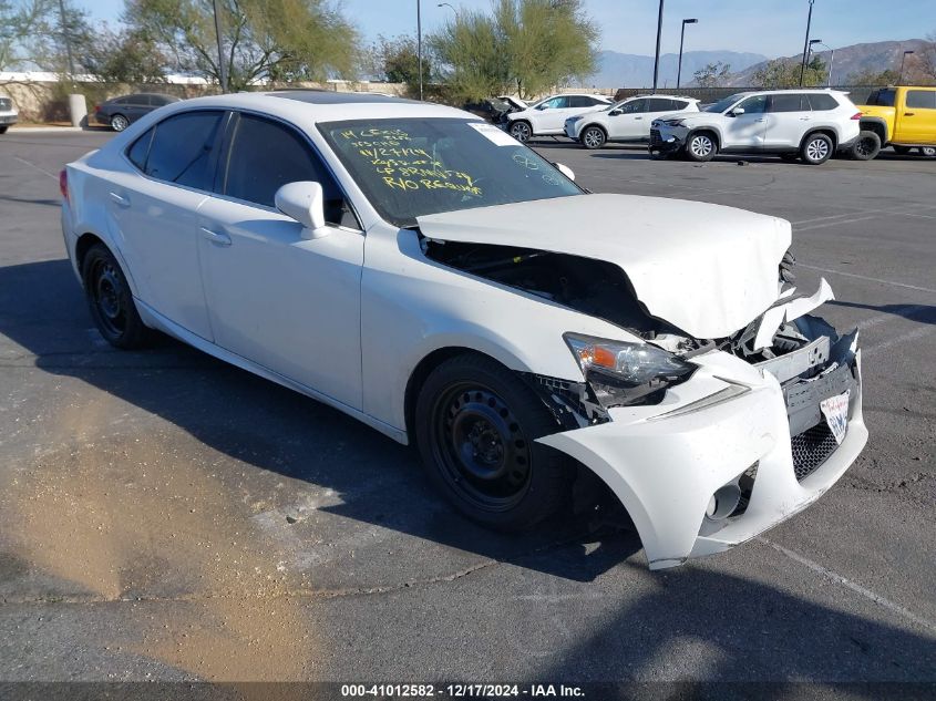 VIN JTHBF1D26E5036728 2014 Lexus IS, 250 no.1