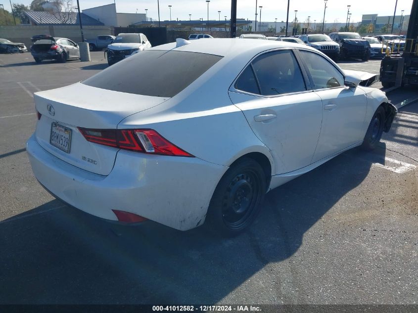 VIN JTHBF1D26E5036728 2014 Lexus IS, 250 no.4