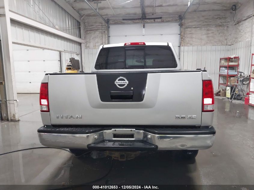 2004 Nissan Titan Se VIN: 1N6AA07B04N506037 Lot: 41012653