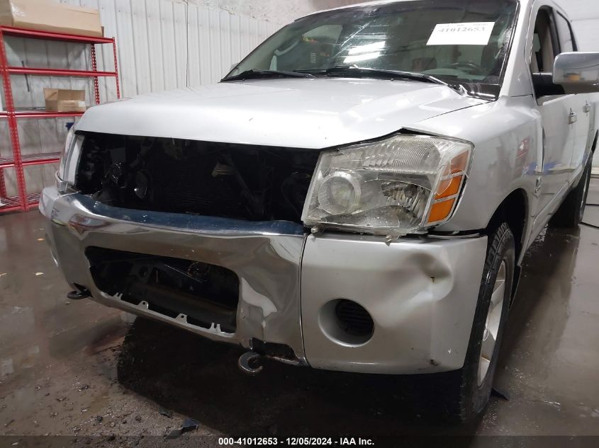 2004 Nissan Titan Se VIN: 1N6AA07B04N506037 Lot: 41012653