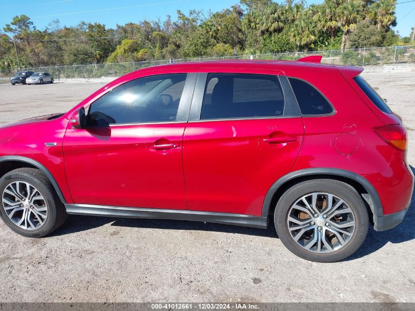 2017 Mitsubishi Outlander Sport 2.0 Es VIN: JA4AP3AU5HZ050588 Lot: 41012661