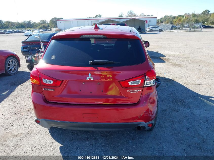 2017 Mitsubishi Outlander Sport 2.0 Es VIN: JA4AP3AU5HZ050588 Lot: 41012661