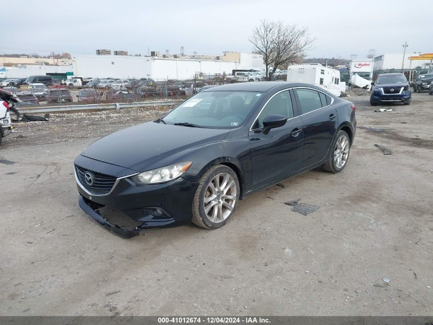 VIN JM1GJ1V64E1146272 2014 MAZDA MAZDA6 no.2