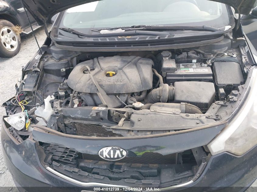 VIN KNAFK4A6XE5189536 2014 KIA FORTE no.10