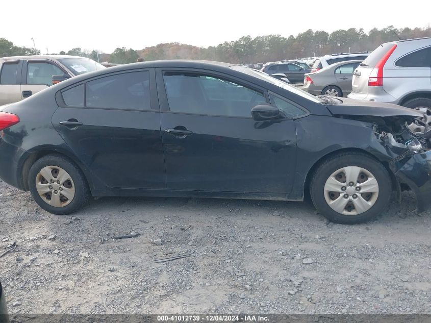 VIN KNAFK4A6XE5189536 2014 KIA FORTE no.13