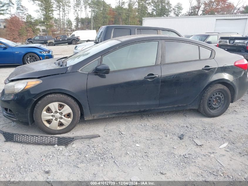 VIN KNAFK4A6XE5189536 2014 KIA FORTE no.14