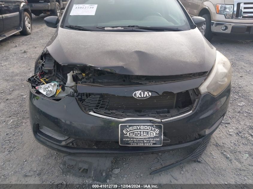 VIN KNAFK4A6XE5189536 2014 KIA FORTE no.6