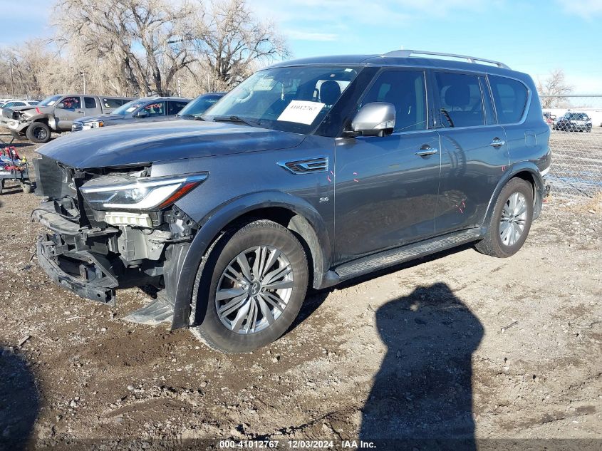 2020 Infiniti Qx80 Luxe Awd VIN: JN8AZ2NE5L9253264 Lot: 41012767