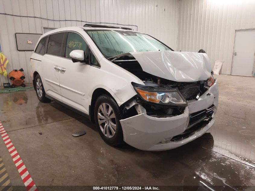 VIN 5FNRL5H69FB078517 2015 HONDA ODYSSEY no.1