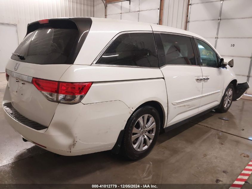 VIN 5FNRL5H69FB078517 2015 HONDA ODYSSEY no.4