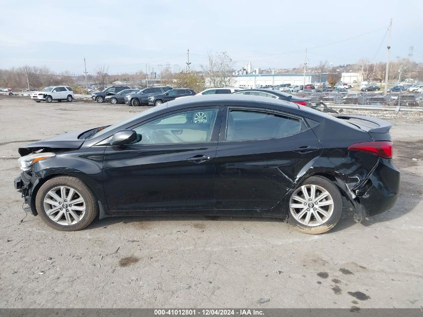 VIN KMHDH4AE1FU355624 2015 Hyundai Elantra, SE no.15