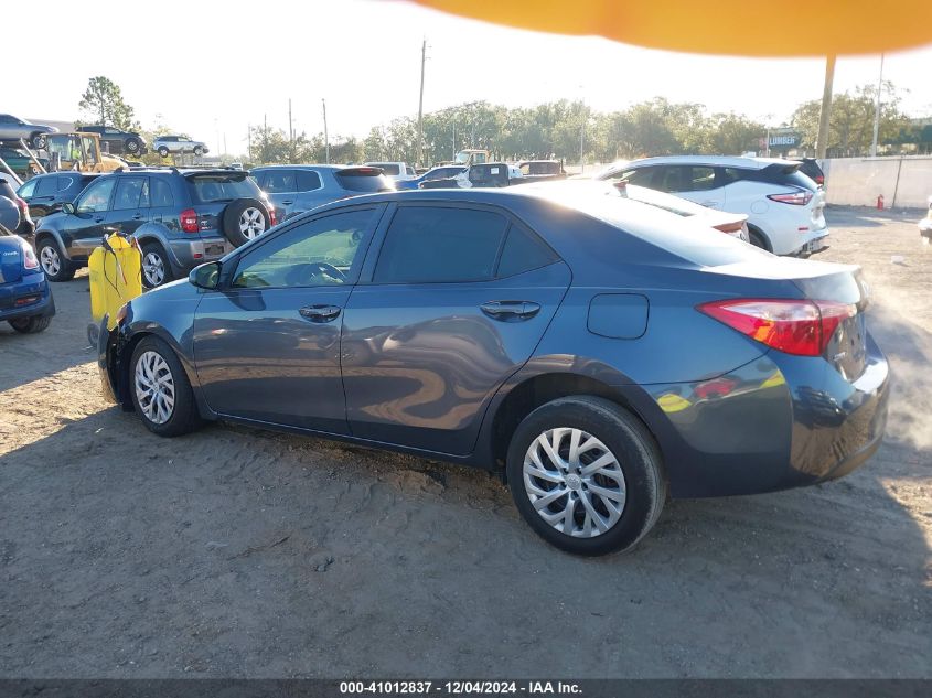 2019 Toyota Corolla Le VIN: 5YFBURHE3KP916620 Lot: 41012837