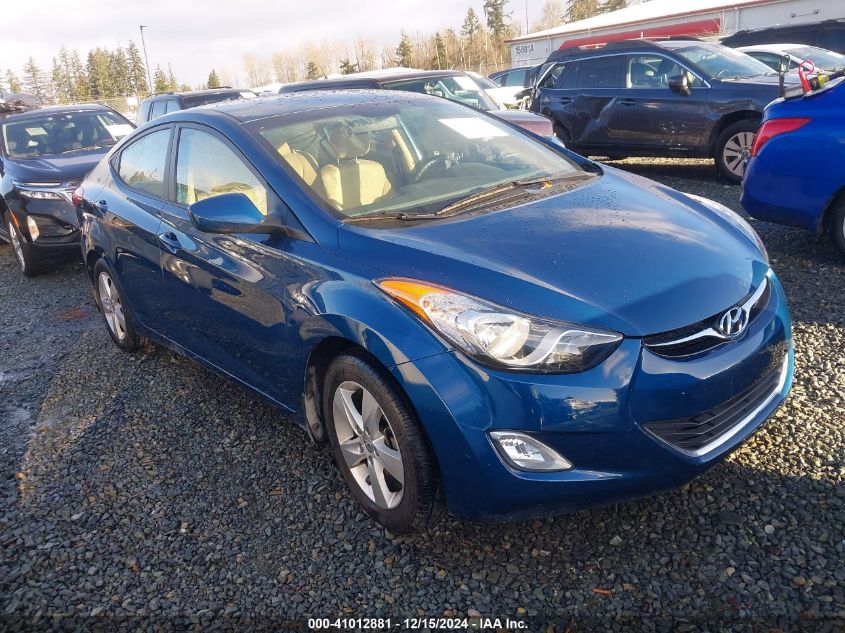 VIN KMHDH4AE6DU950711 2013 Hyundai Elantra, Gls no.1