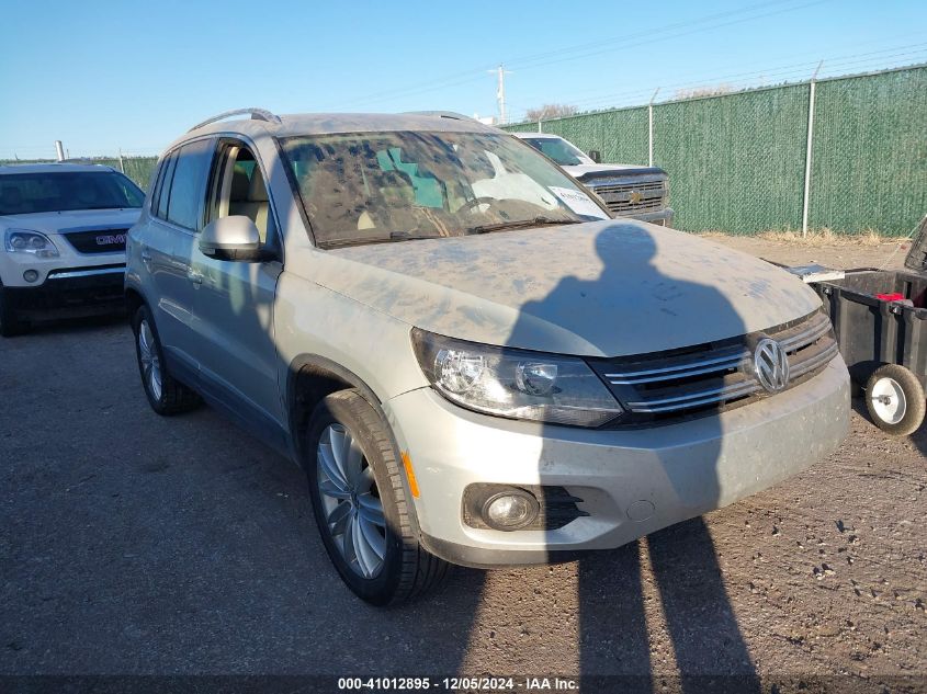 VIN WVGBV3AX5EW532092 2014 Volkswagen Tiguan, SE no.1