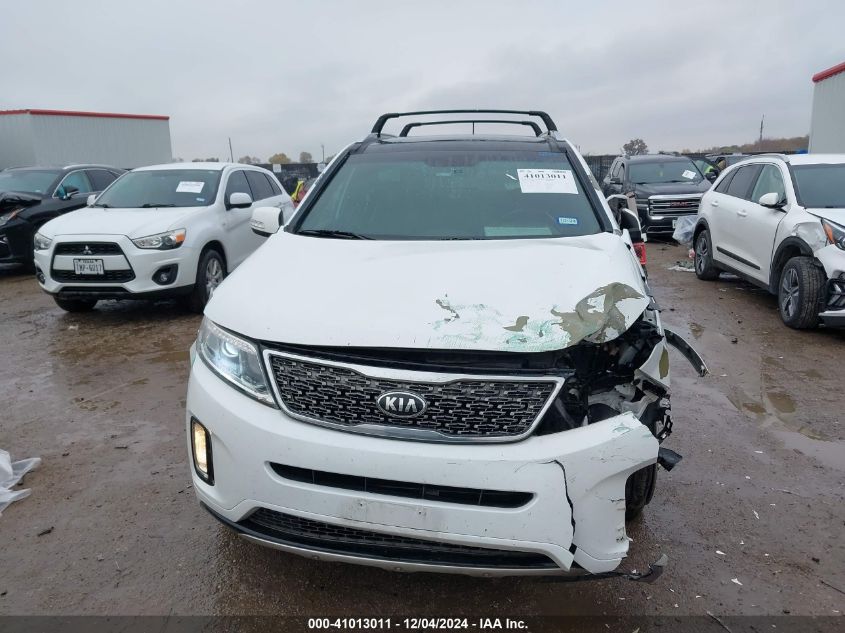 2015 Kia Sorento Limited V6 VIN: 5XYKWDA74FG652715 Lot: 41013011