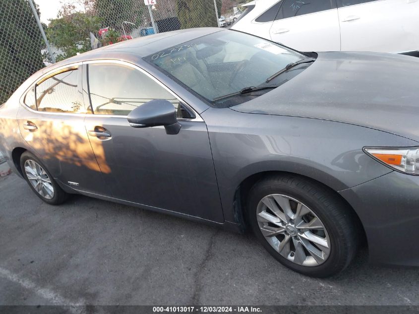 VIN JTHBW1GG8E2057167 2014 Lexus ES, 300H no.13