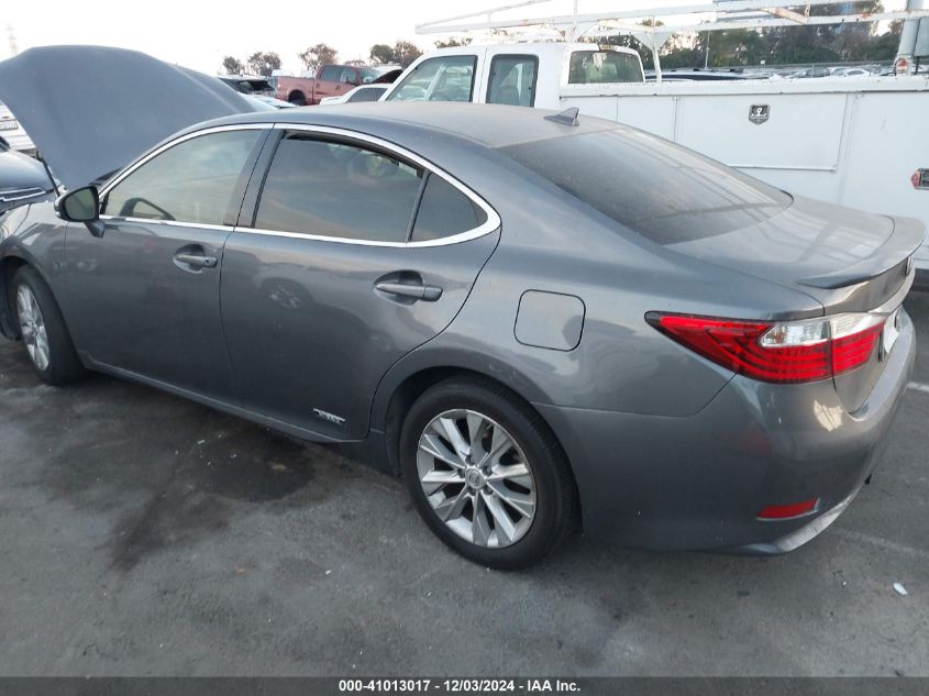 VIN JTHBW1GG8E2057167 2014 Lexus ES, 300H no.3