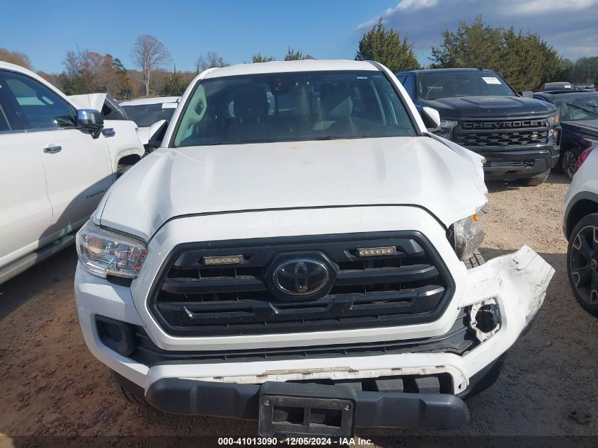 2019 Toyota Tacoma Sr VIN: 5TFSX5EN7KX065072 Lot: 41013090