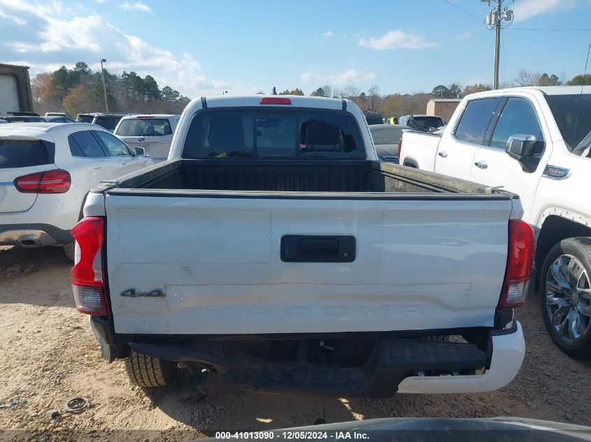 2019 Toyota Tacoma Sr VIN: 5TFSX5EN7KX065072 Lot: 41013090