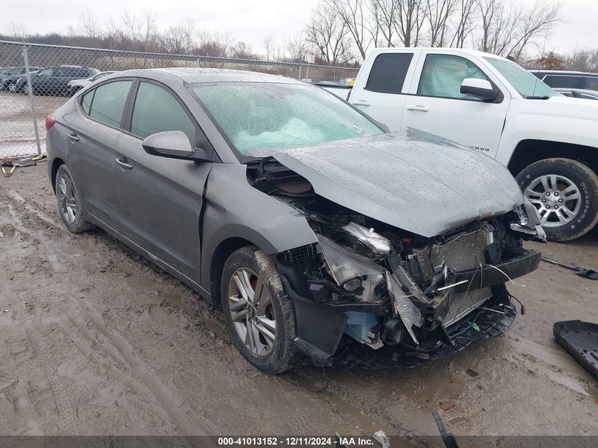 2019 HYUNDAI ELANTRA VIN: KMHD84LF3KU796199