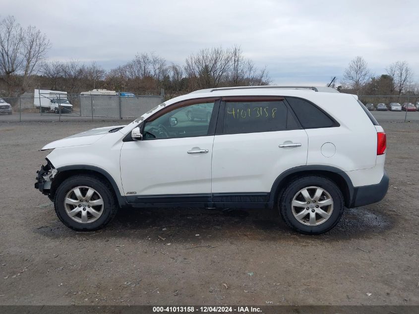 2013 Kia Sorento Lx V6 VIN: 5XYKTDA24DG413806 Lot: 41013158