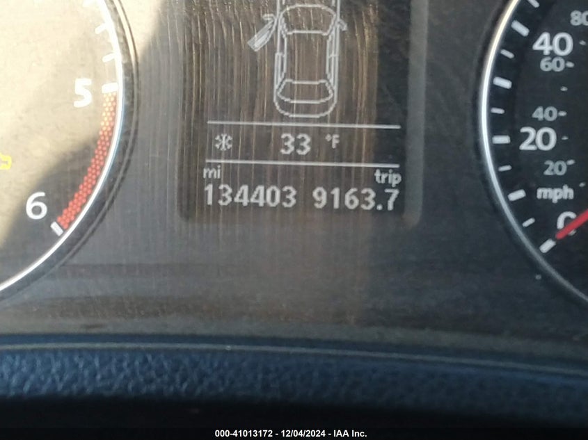 2013 VOLKSWAGEN PASSAT VIN: 1VWBN7A36DC100634