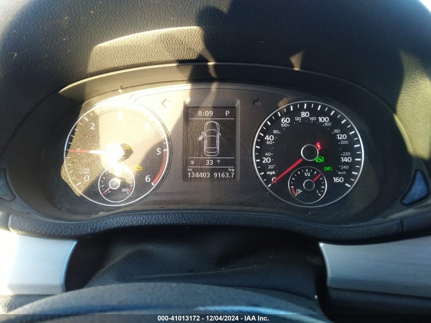 2013 VOLKSWAGEN PASSAT VIN: 1VWBN7A36DC100634