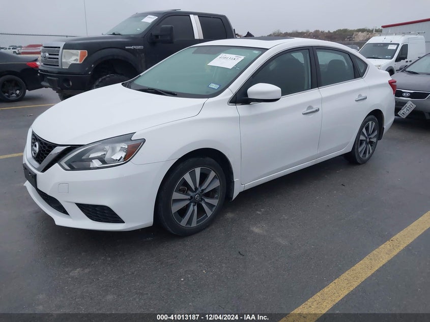 VIN 3N1AB7AP4KY447199 2019 NISSAN SENTRA SV