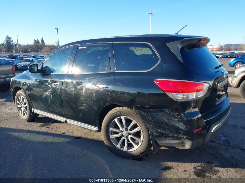 2013 Nissan Pathfinder S VIN: 5N1AR2MN4DC688807 Lot: 41013306