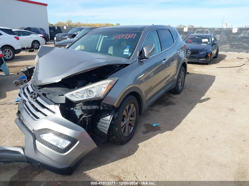 VIN 5XYZU3LB3DG008555 2013 HYUNDAI SANTA FE no.2