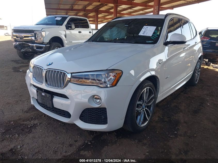 VIN 5UXWX7C58G0R18013 2016 BMW X3 no.2