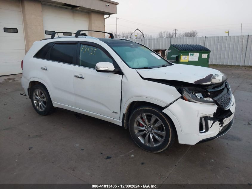 VIN 5XYKWDA72EG450552 2014 KIA SORENTO no.1